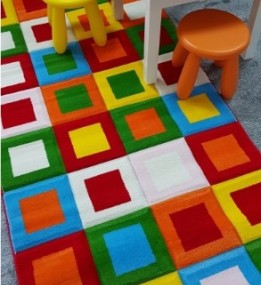 Дитячий килим Multi Color F606A RED